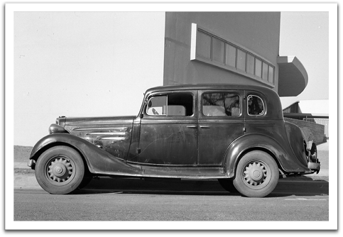 1934 Chevrolet sedan.