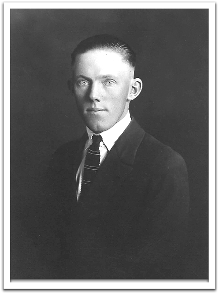 Oscar's older brother Knute, circa 1930.