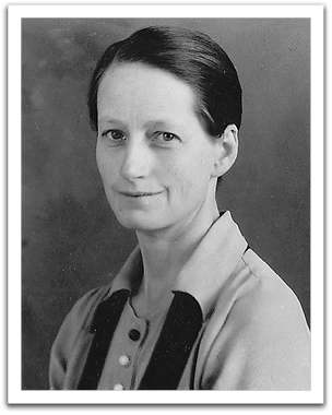 Lena Huff Allen, Maggie's sister,  who lived on a farm near Goodrich, ND, 1920s.
