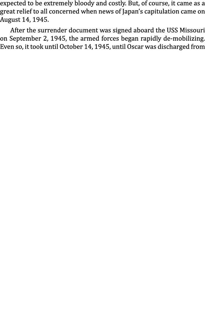 expected to be extremely bloody and costly. But, of course, it came as a great relief to all concerned when news of J...