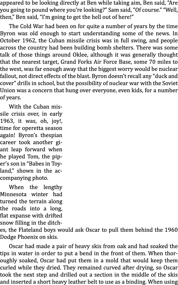 appeared to be looking directly at Ben while taking aim, Ben said, “Are you going to pound where you’re looking?” Sam...