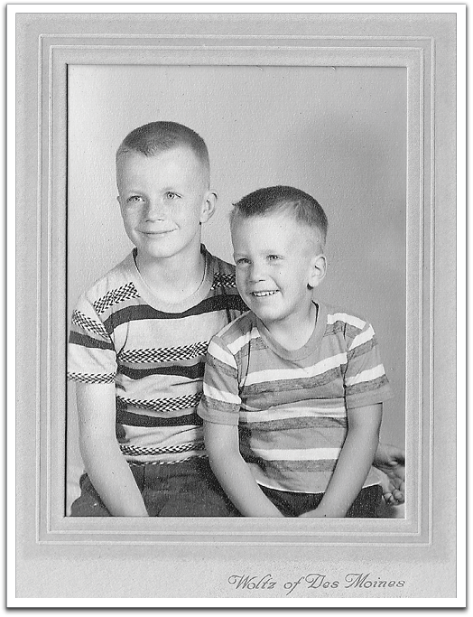 Byron & Myles in 1958.