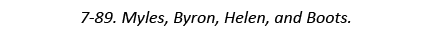 7-89. Myles, Byron, Helen, and Boots.