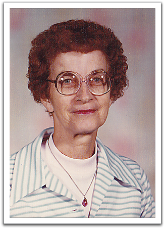 Helen, school photo, fall, 1979.