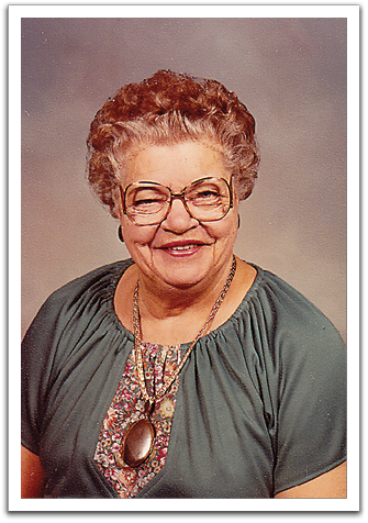 Bergit ('Birdie') Gunderson, early 1980s.