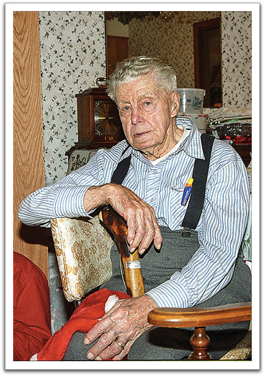Oscar at Lyle & Rosemary’s house, December 2004.